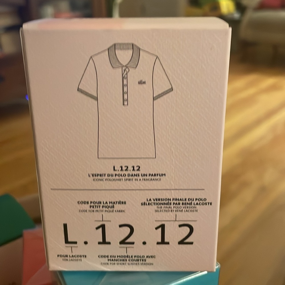 LACOSTE L.12.12 ROSE EDP 35ml BNIB NO CELLOPHANE - Picture 2 of 3